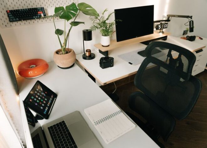 Tips for Organizing Your Home Office to Boost Productivity and Comfort